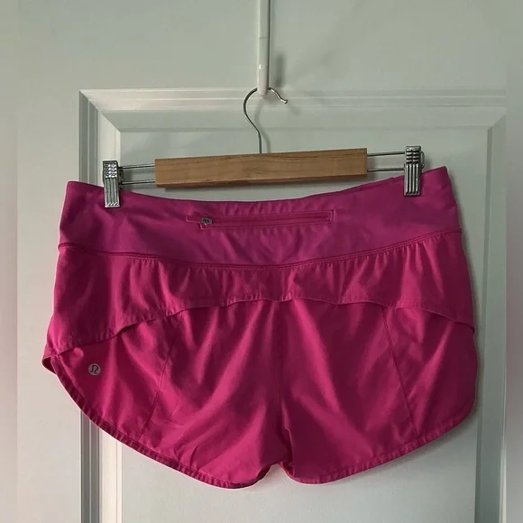 Lululemon Speed Up Shorts 2.5” Inseam Sonic Pink Size 8 - Picture 2 of 7